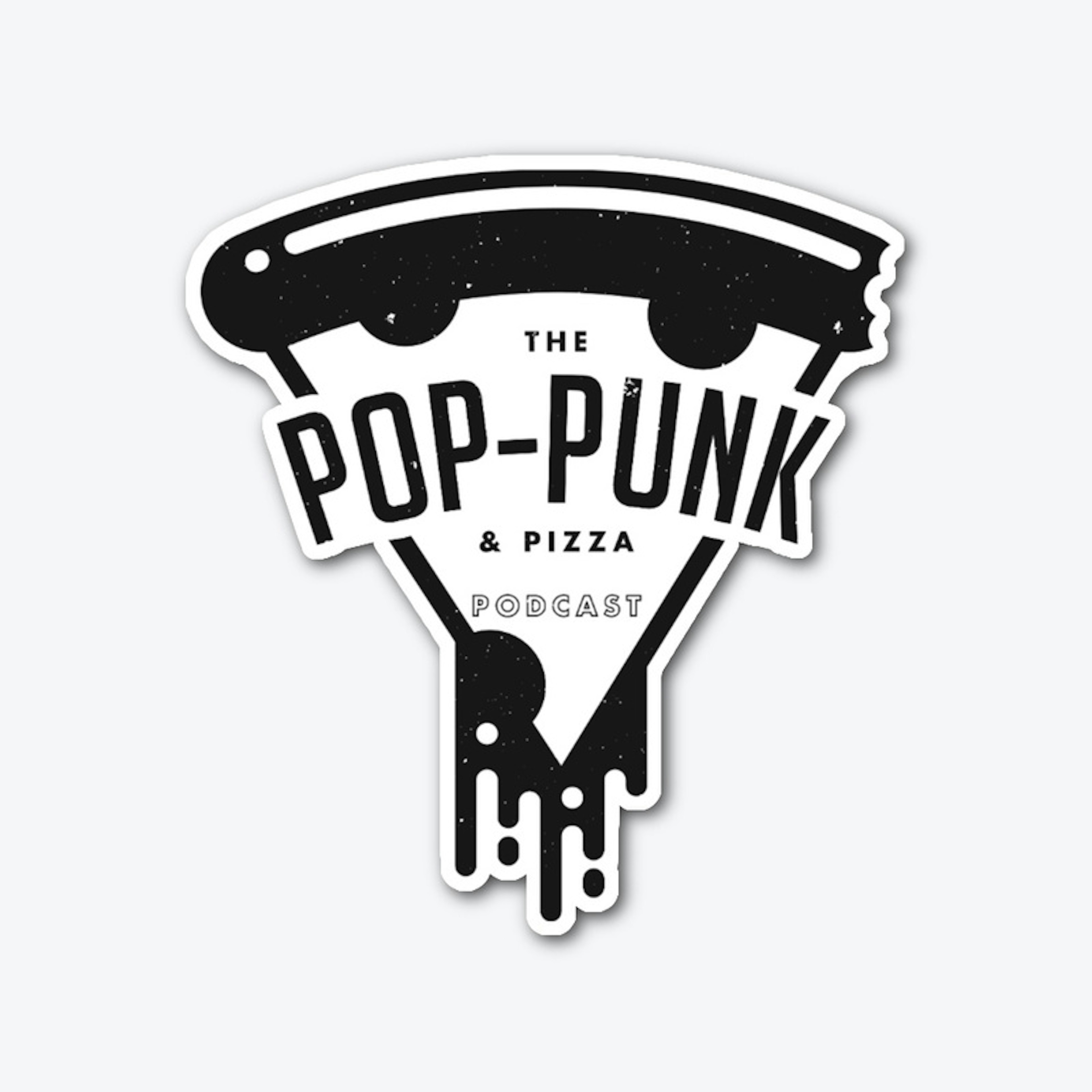 Pop-Punk & Pizza Die-Cut Sticker