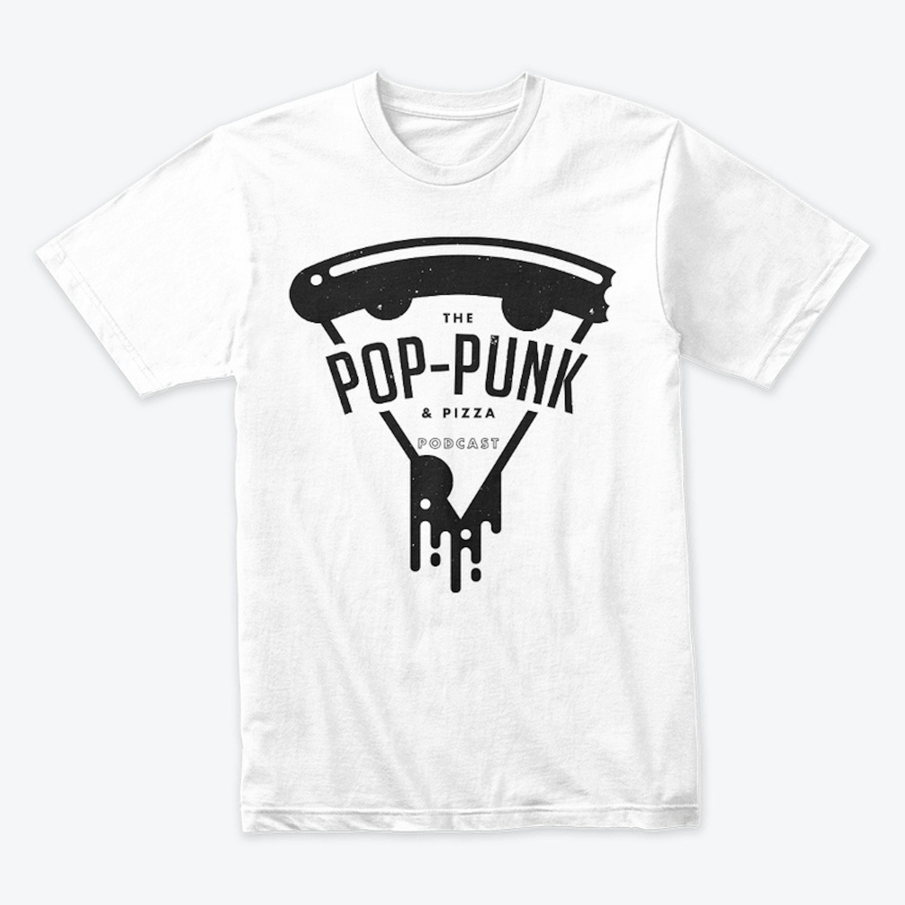 Pop-Punk & Pizza T-shirt Black Logo